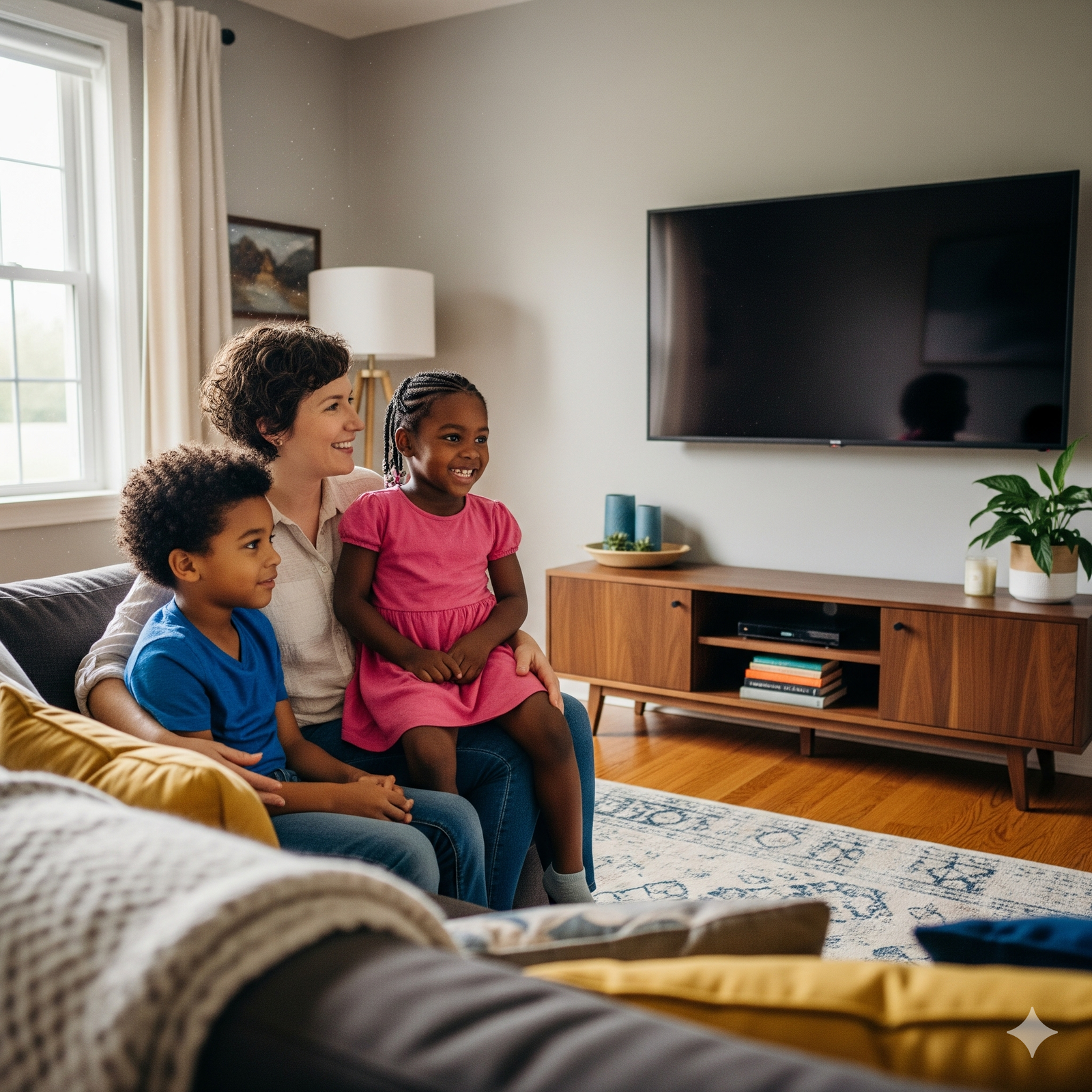 Cláudia, cuidadora em Campinas/SP – responsável pelo João (6) e pela Sofia (7)